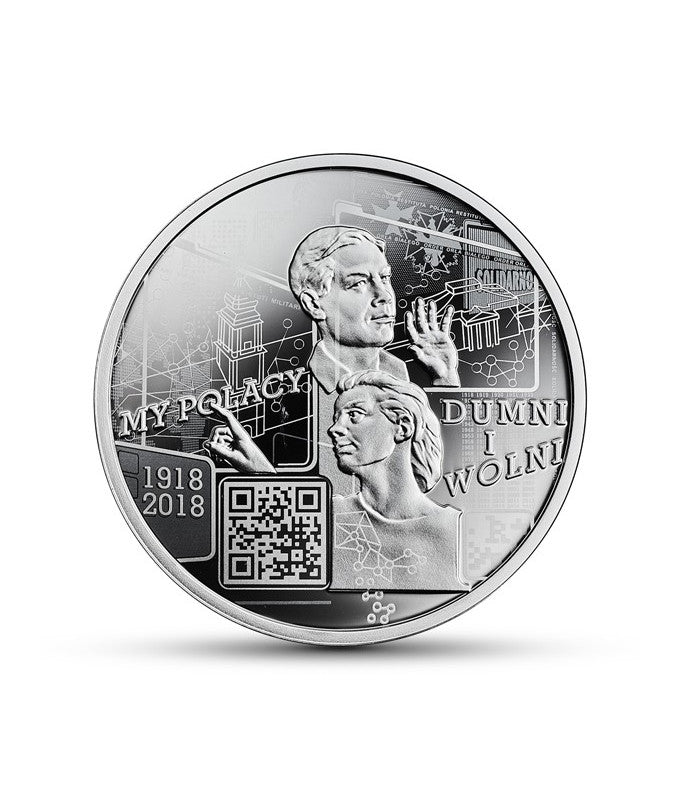 10 zł My Polacy dumni i wolni 1918-2018