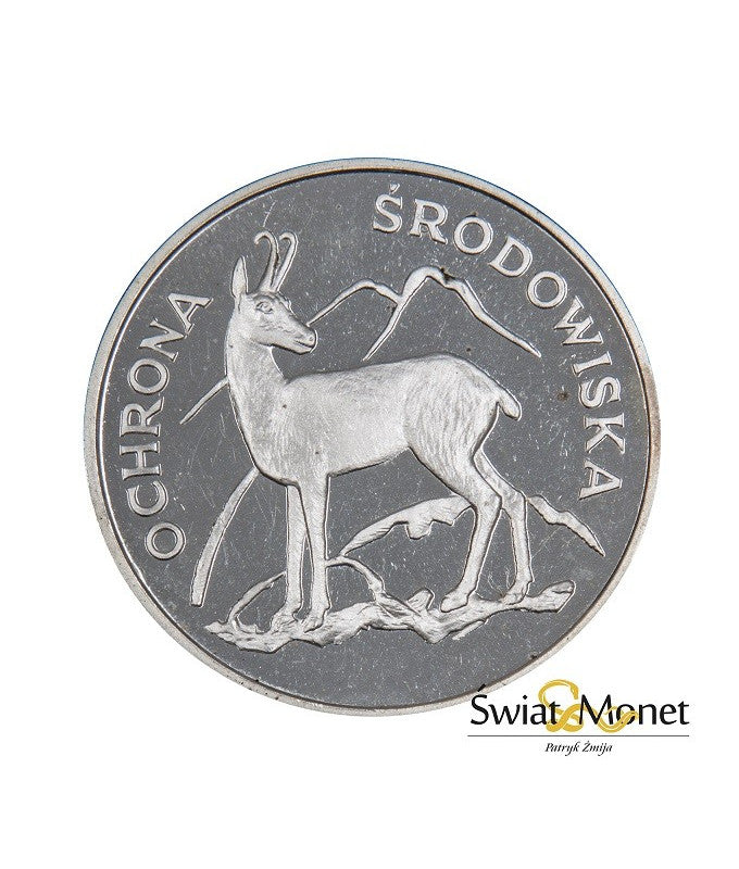 100 zł Kozica - ochrona środowiska 1979