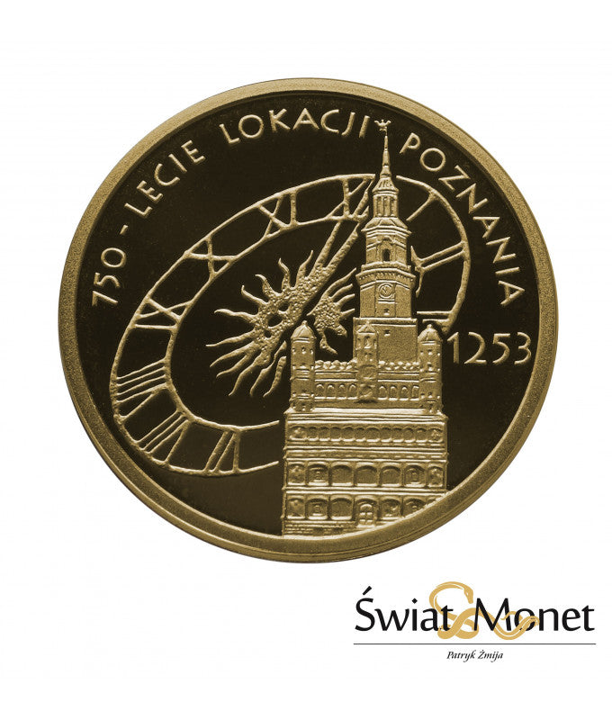 100 zł Lokacja Poznania 2003