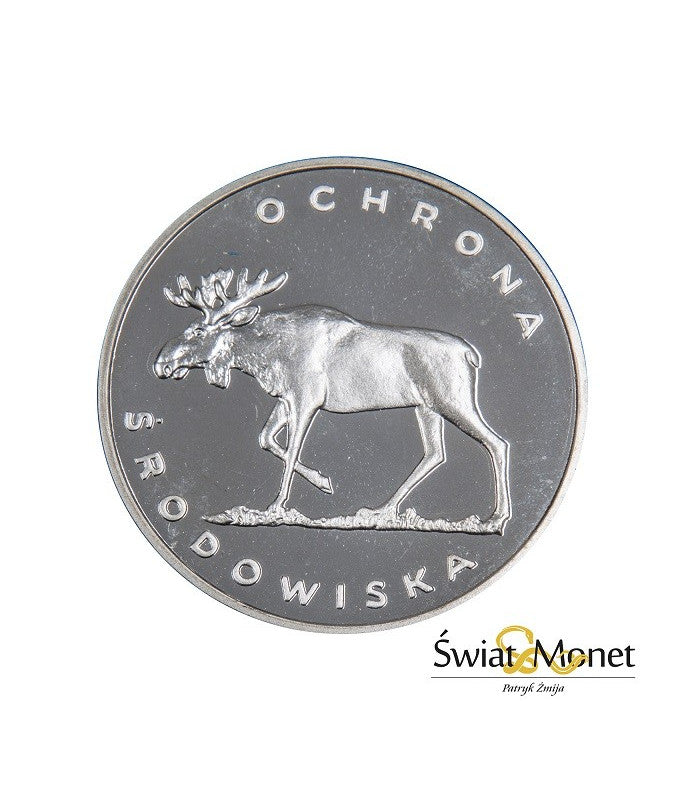 100 zł Łoś - ochrona środowiska 1978 (2)