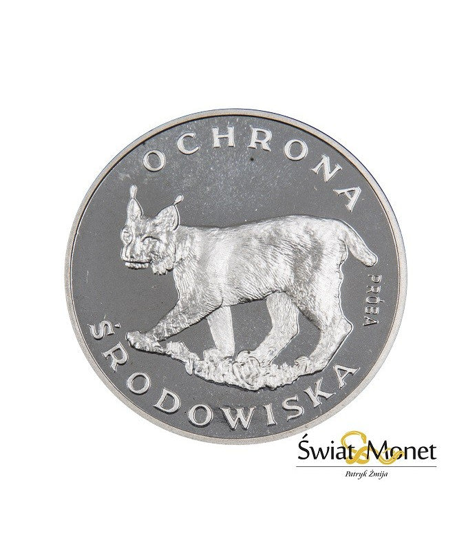 100 zł Ryś 1979 próba Ag
