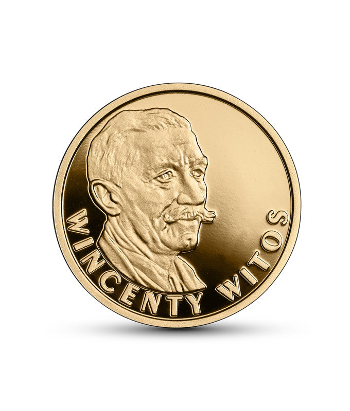 100 zł Wincenty Witos - złota moneta kolekcjonerska