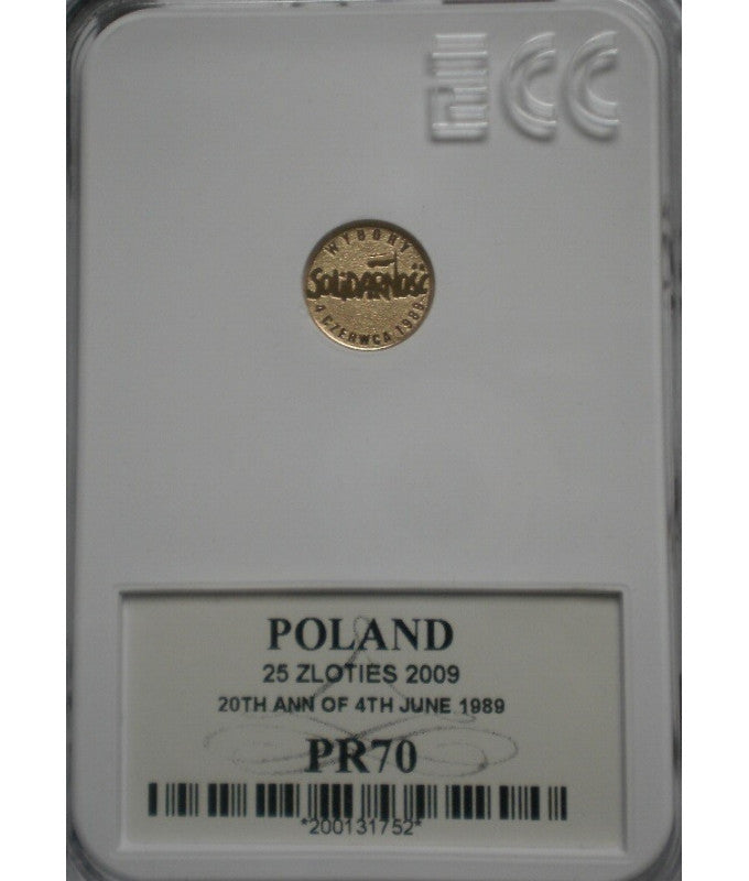 25 zł Wybory 4 czerwca 2009 GCN PR70