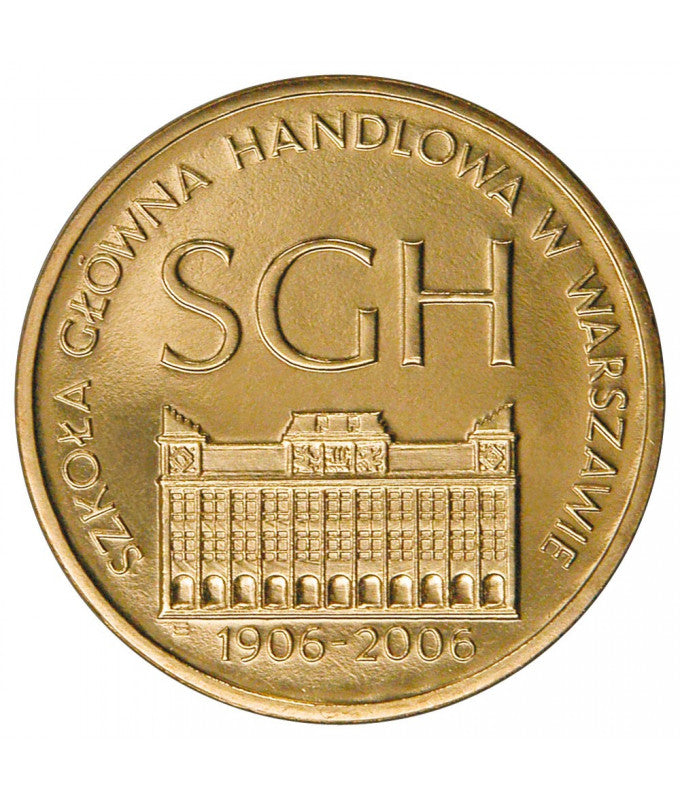 2 zł 100-lecie SGH w Warszawie 2006