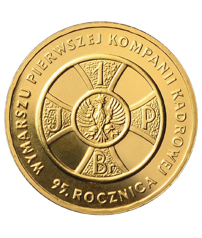 2 zł 95. rocznica wymarszu Pierwszej Kompanii Kadrowej 2009