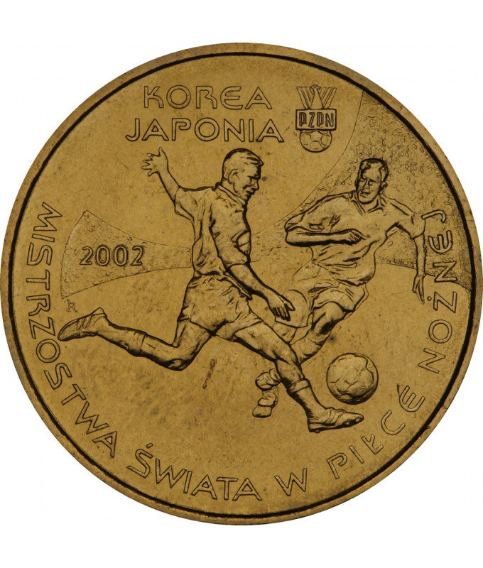 2 zł MŚ w Piłce Nożnej 2002 Korea Japonia 2002
