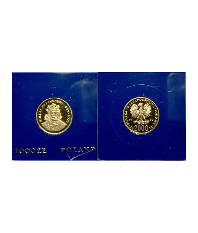 2000 zł Bolesław I Chrobry 1980