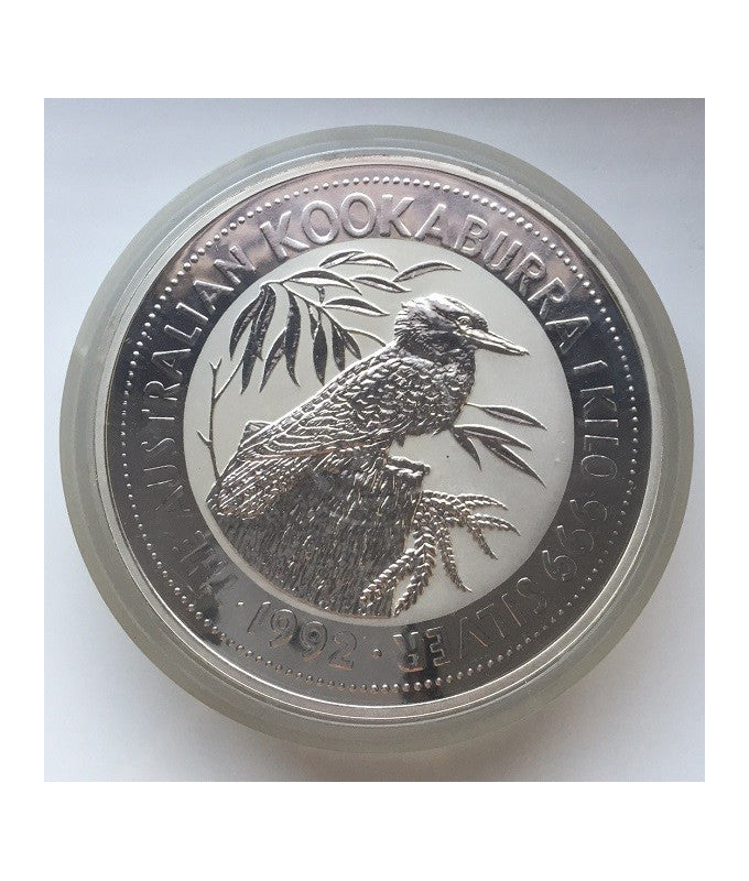 Australia - 30$ Kookaburra 1992 - 1 Kg Ag 999