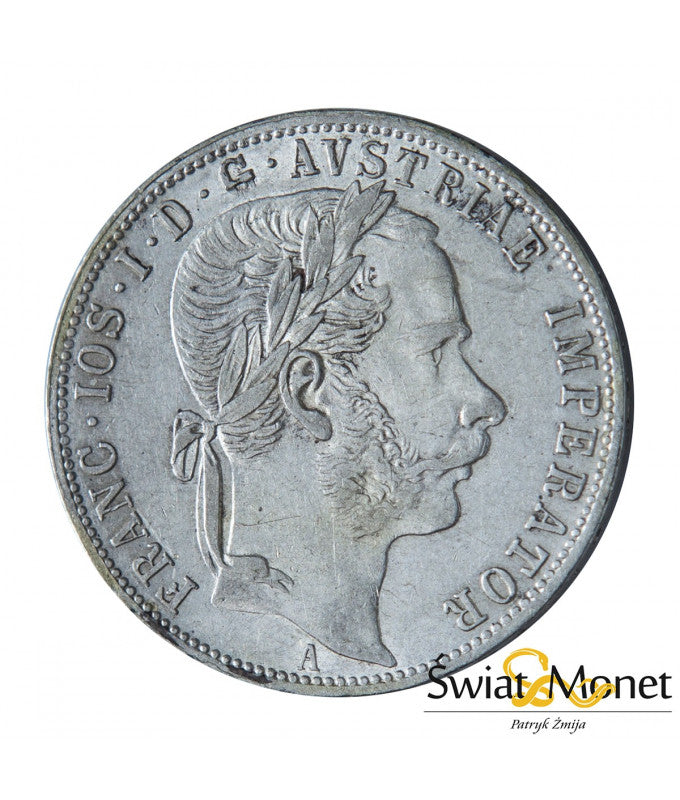 Austria 1 Floren 1871 Franciszek Józef st. -I/II+