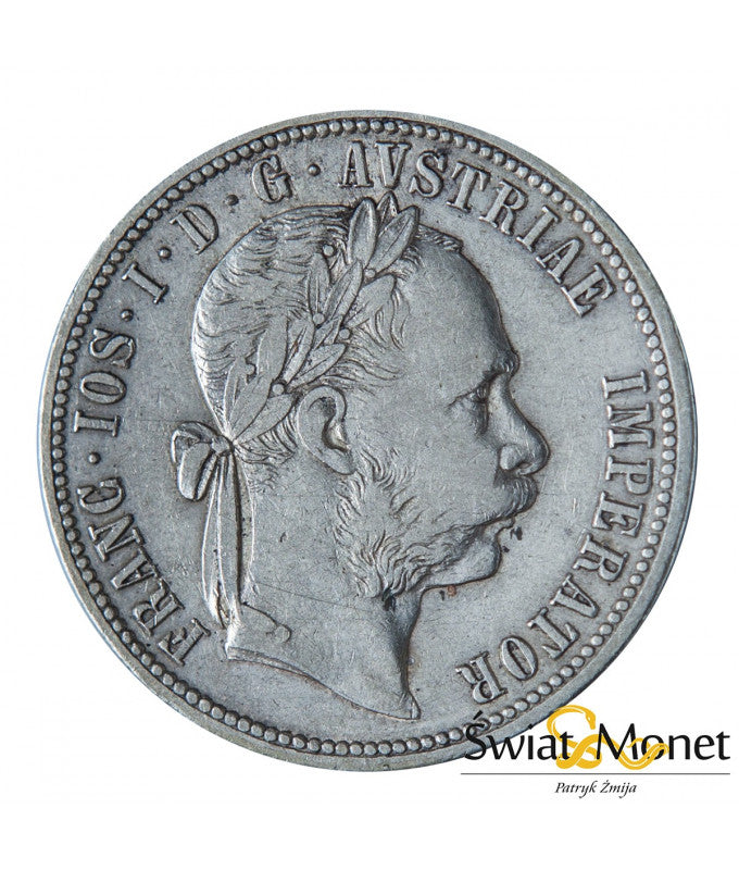 Austria 1 Floren 1879 Franciszek Józef