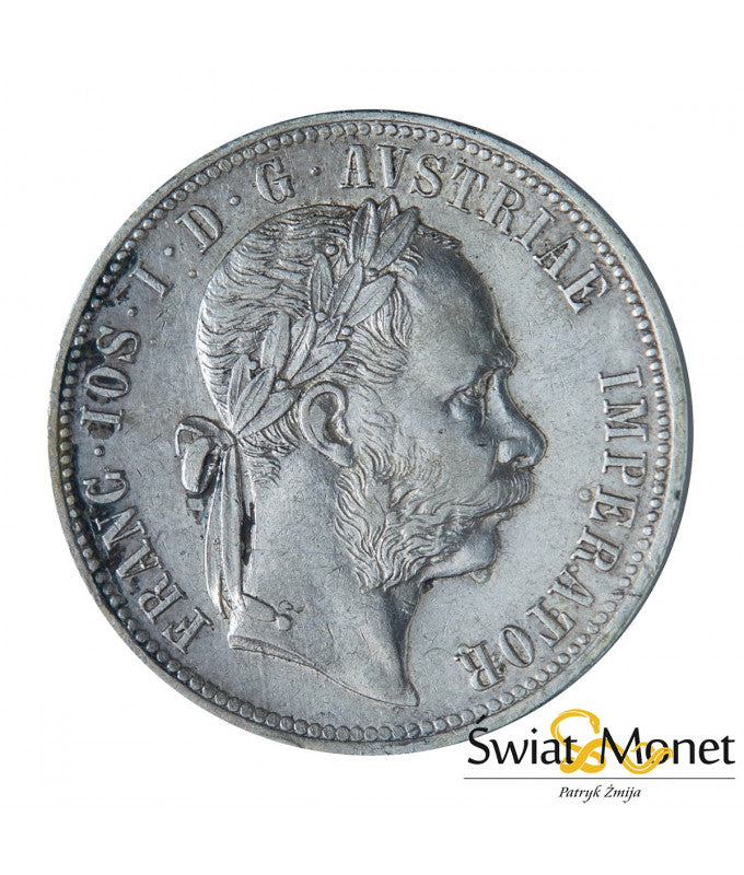 Austria 1 Floren 1880 Franciszek Józef