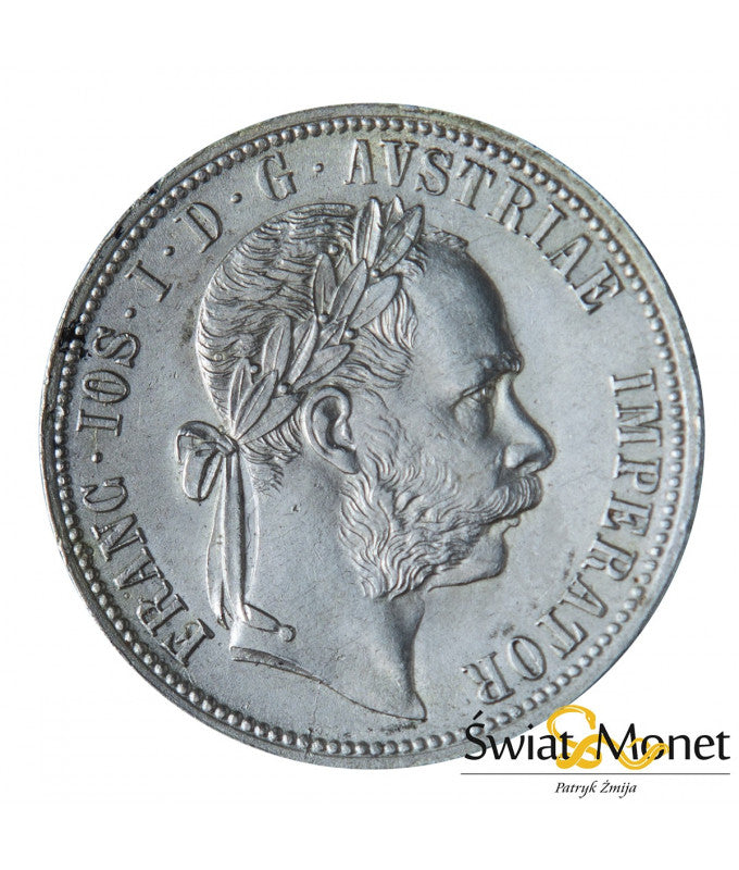Austria 1 Floren 1889 Franciszek Józef