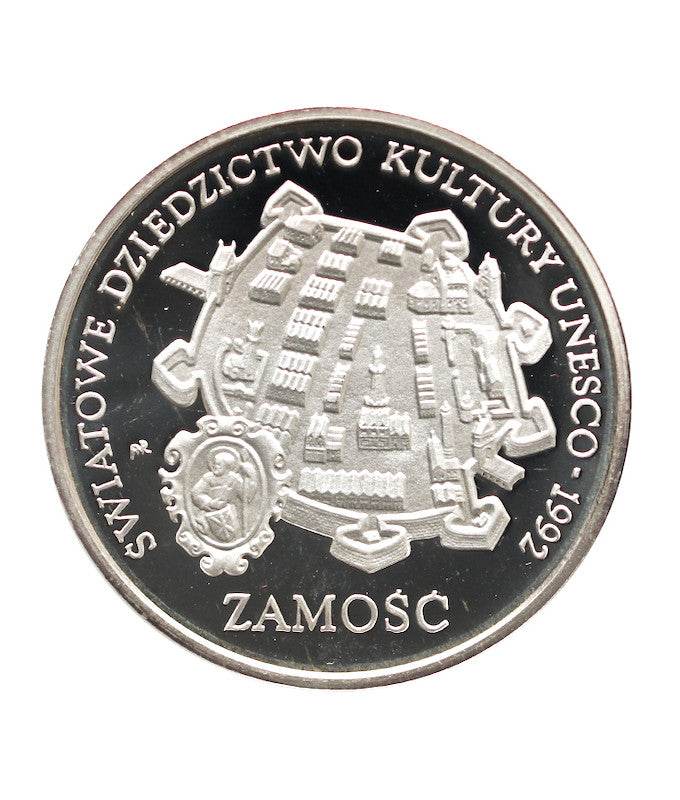 Moneta 300 000 zł UNESCO - Zamość