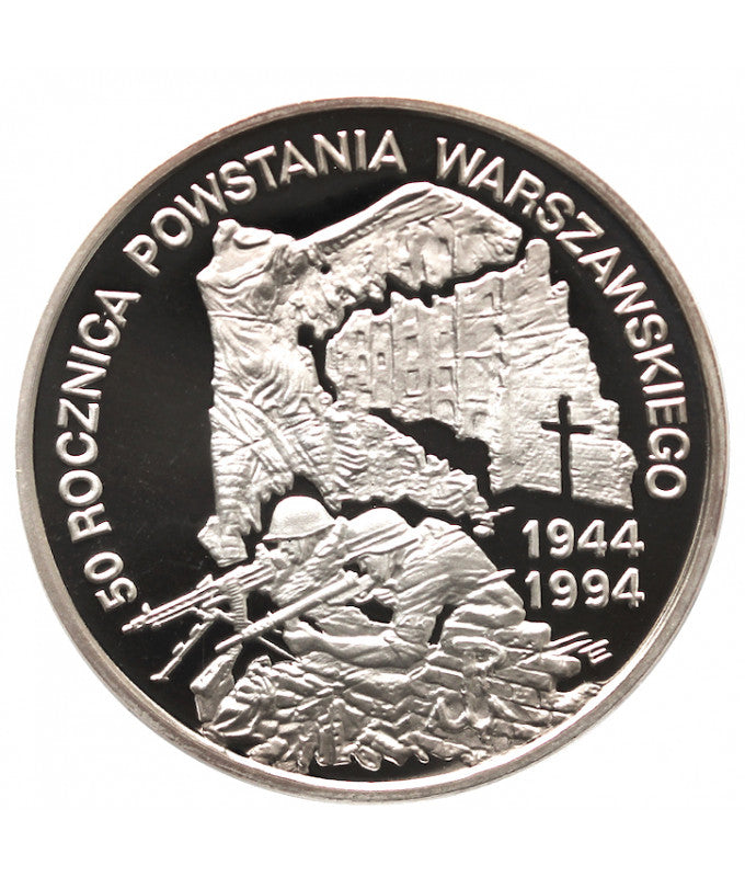 Moneta kolekcjonerska 300 000 zł Powstanie Warszawskie