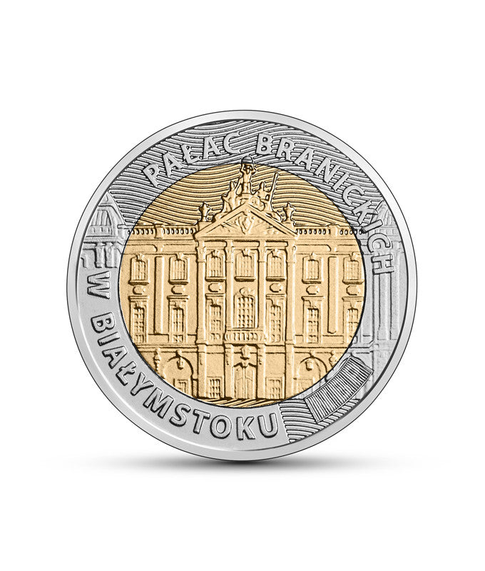 Moneta okolicznościowa 5 zł Pałac Branickich w Białymstoku - 2020
