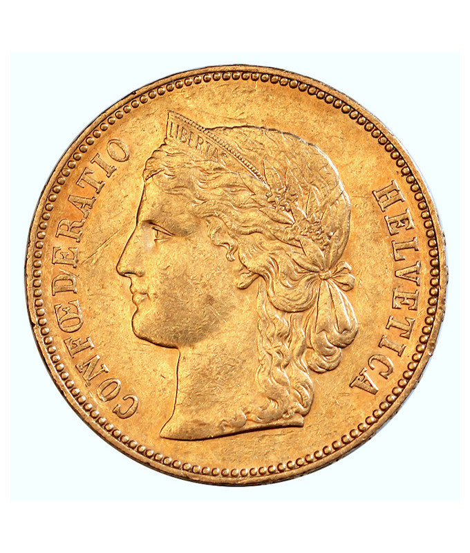 Szwajcaria - 20 Franków 1892