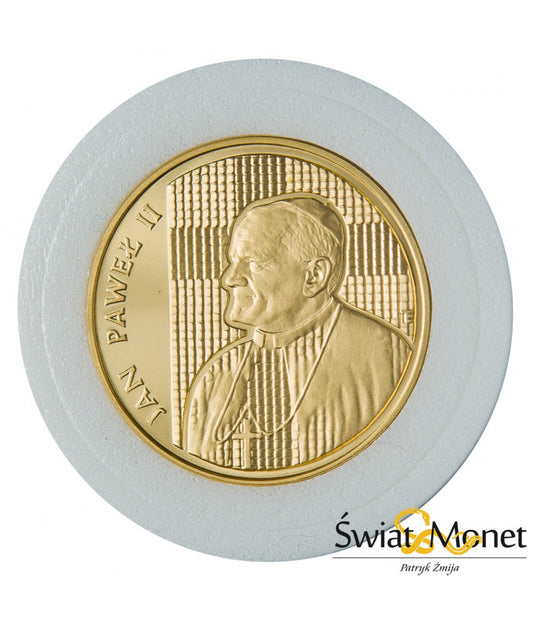 10 000 zł Jan Paweł II  Kratka mozaika 1989 st. lustrzany