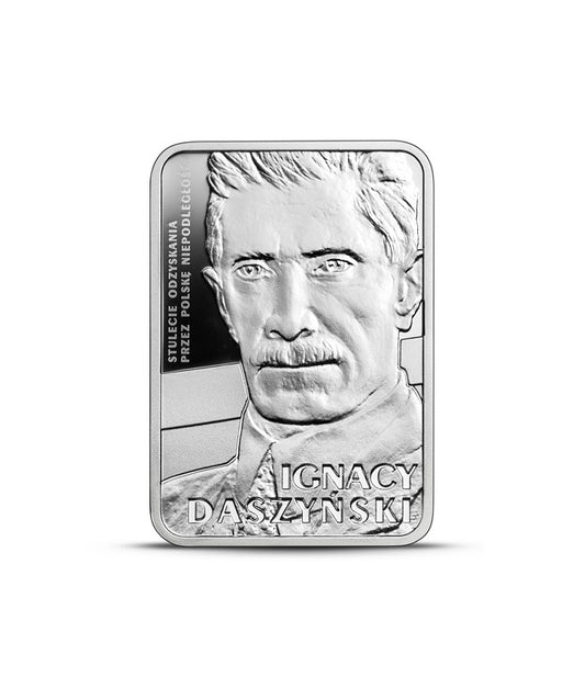 10 zł Ignacy Daszyński - Stulecie odzyskania przez Polskę niepodległości