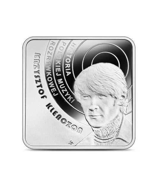 10 zł Krzysztof Klenczon (kwadrat) - moneta kolekcjonerska