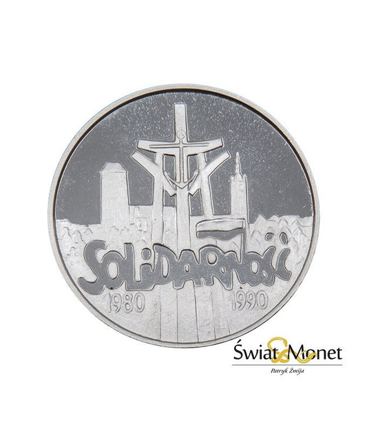100 000 zł Solidarność mała 1990 gruba / grubas (2)