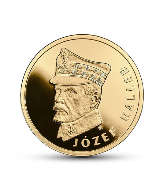 100 zł Józef Haller 2019 - Złota moneta