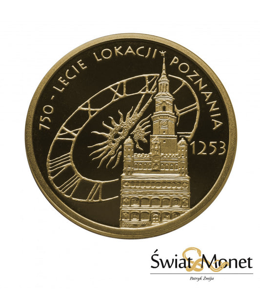 100 zł Lokacja Poznania 2003