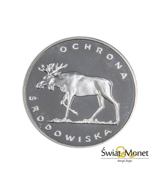 100 zł Łoś - ochrona środowiska 1978 (2)