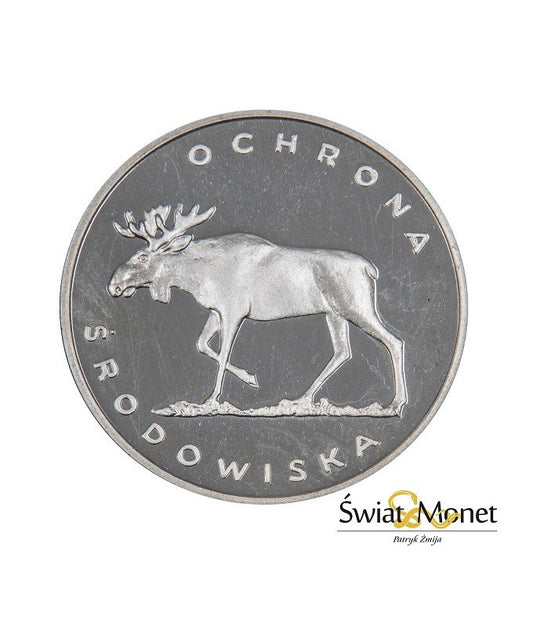100 zł Łoś - ochrona środowiska 1978 (3)