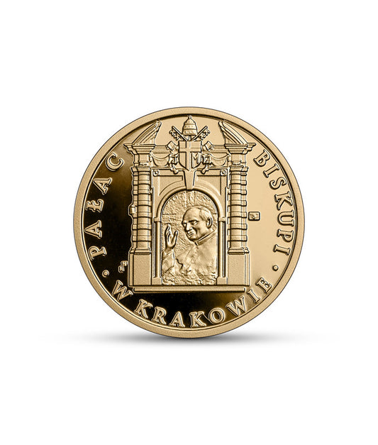 100 zł Pałac Biskupi w Krakowie 2021 Złota Moneta Kolekcjonerska