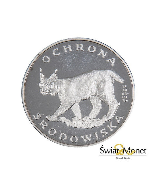 100 zł Ryś 1979 próba Ag (sp)
