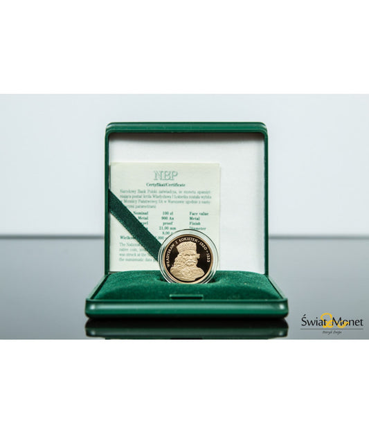 100 zł Władysław I Łokietek 2001