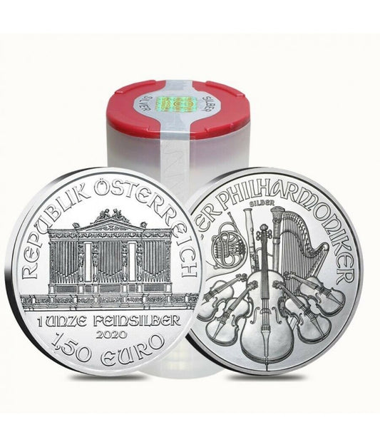 1,5 Euro Wiedeńscy Filharmonicy 2021 -  1 uncja srebra - Tuba 20 sztuk