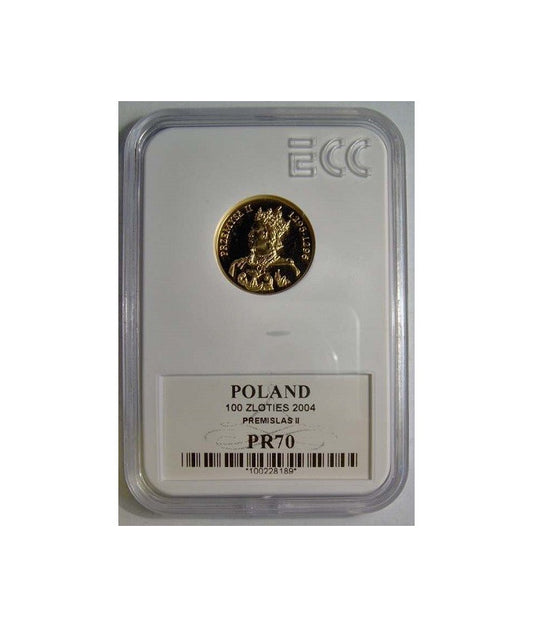 100 zł Przemysław II 2004 GCN PR70