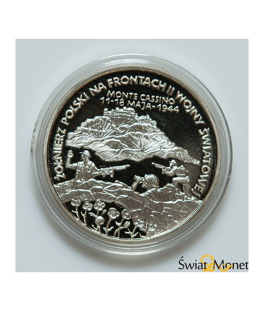200 000 zl 1994 żołnierz na frontach Monte Cassino