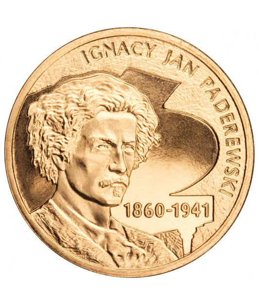 2 zł Ignacy Jan Paderewski 2011