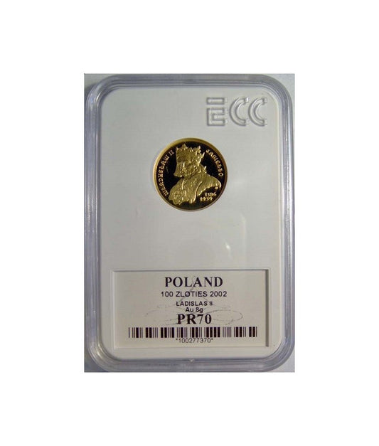 100 zł Władysław II Jagiełło 2002 GCN PR70