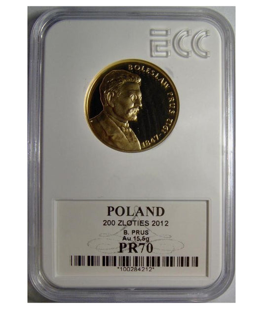 200 zł Bolesław Prus 2012 GCN PR70