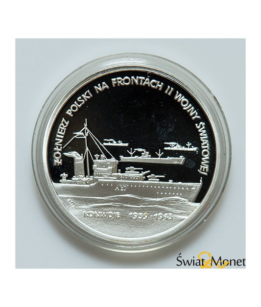 200 000 zl 1992 żołnierz na frontach Konwoje