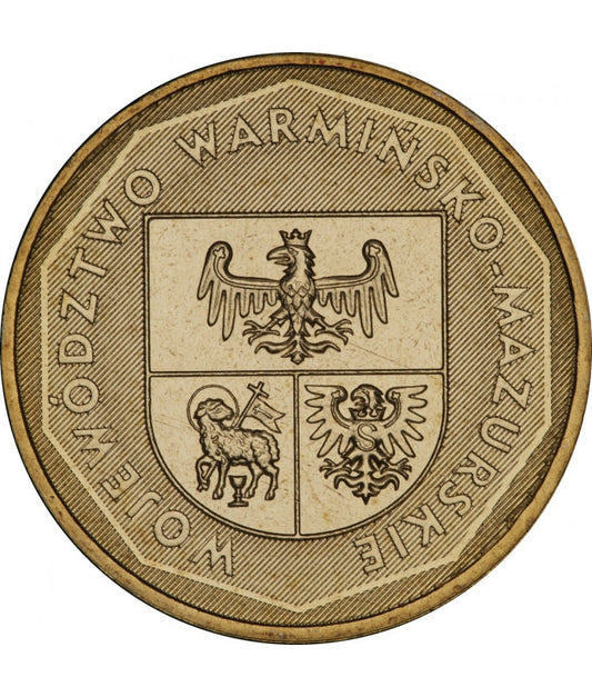2 zł Województwo Warmińsko-mazurskie 2005