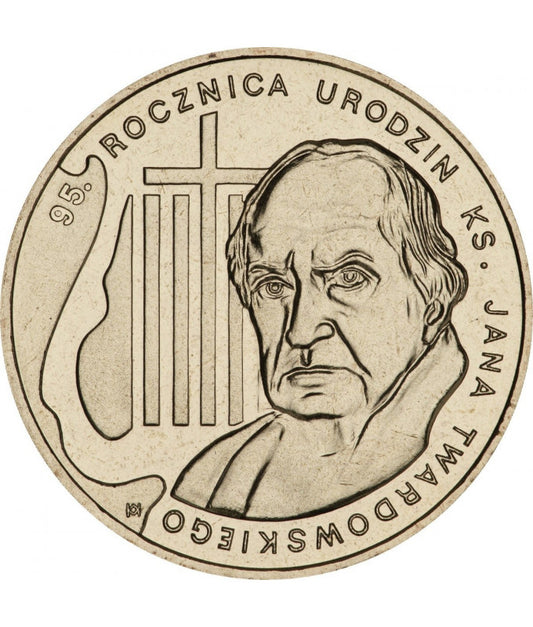 2 zł 95. rocznica urodzin ks. Jana Twardowskiego 2010