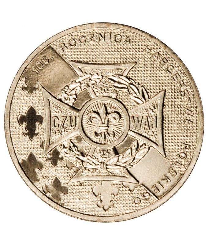 2 zł 100. rocznica Harcerstwa Polskiego 2010