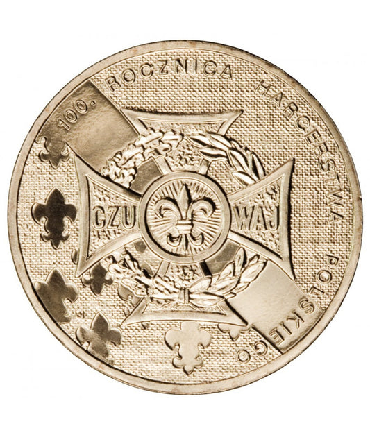 2 zł 100. rocznica Harcerstwa Polskiego 2010