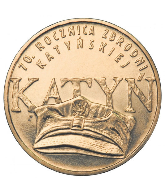 2 zł 70. rocznica zbrodni katyńskiej 2010