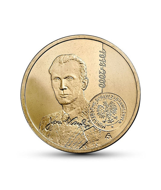 2 zł 100. rocznica urodzin Jana Karskiego 2014