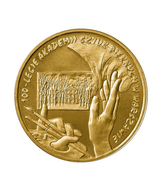2 zł 100. rocznica utworzenia ASP 2004