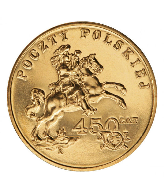 2 zł 450 lat Poczty Polskiej 2008
