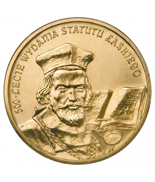 2 zł 500-lecie wydania Statutu Łaskiego 2006