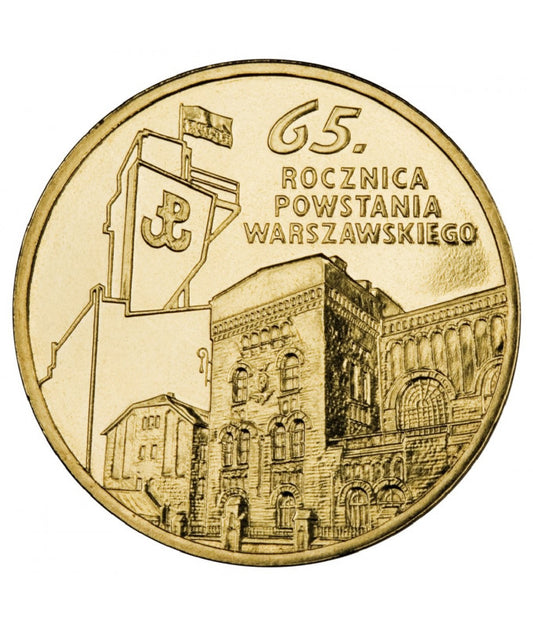 2 zł 65. rocznica Powstania Warszawskiego 2009