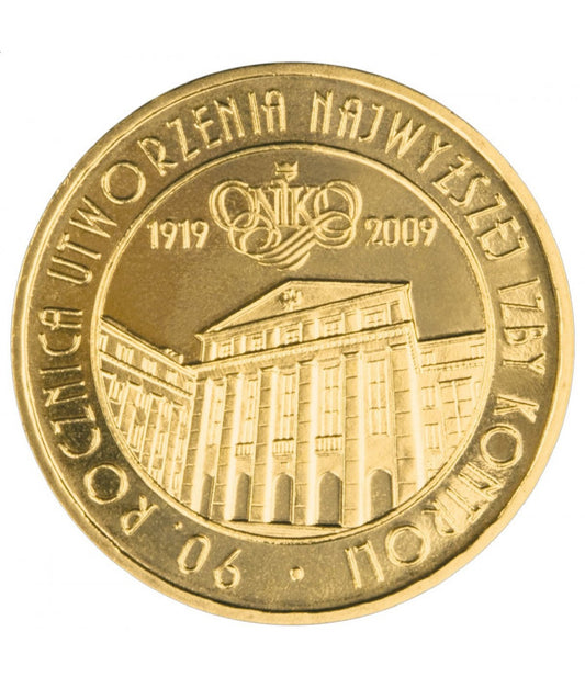 2 zł 90. rocznica utworzenia NIK 2009