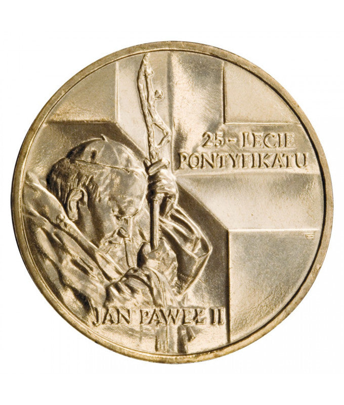 2 zł Jan Paweł II – 25-lecie pontyfikatu 2003
